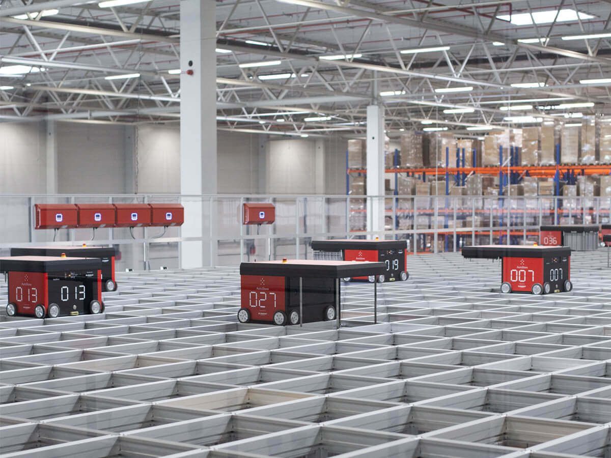 Nowy magazyn AJS PARTS z systemem AutoStore